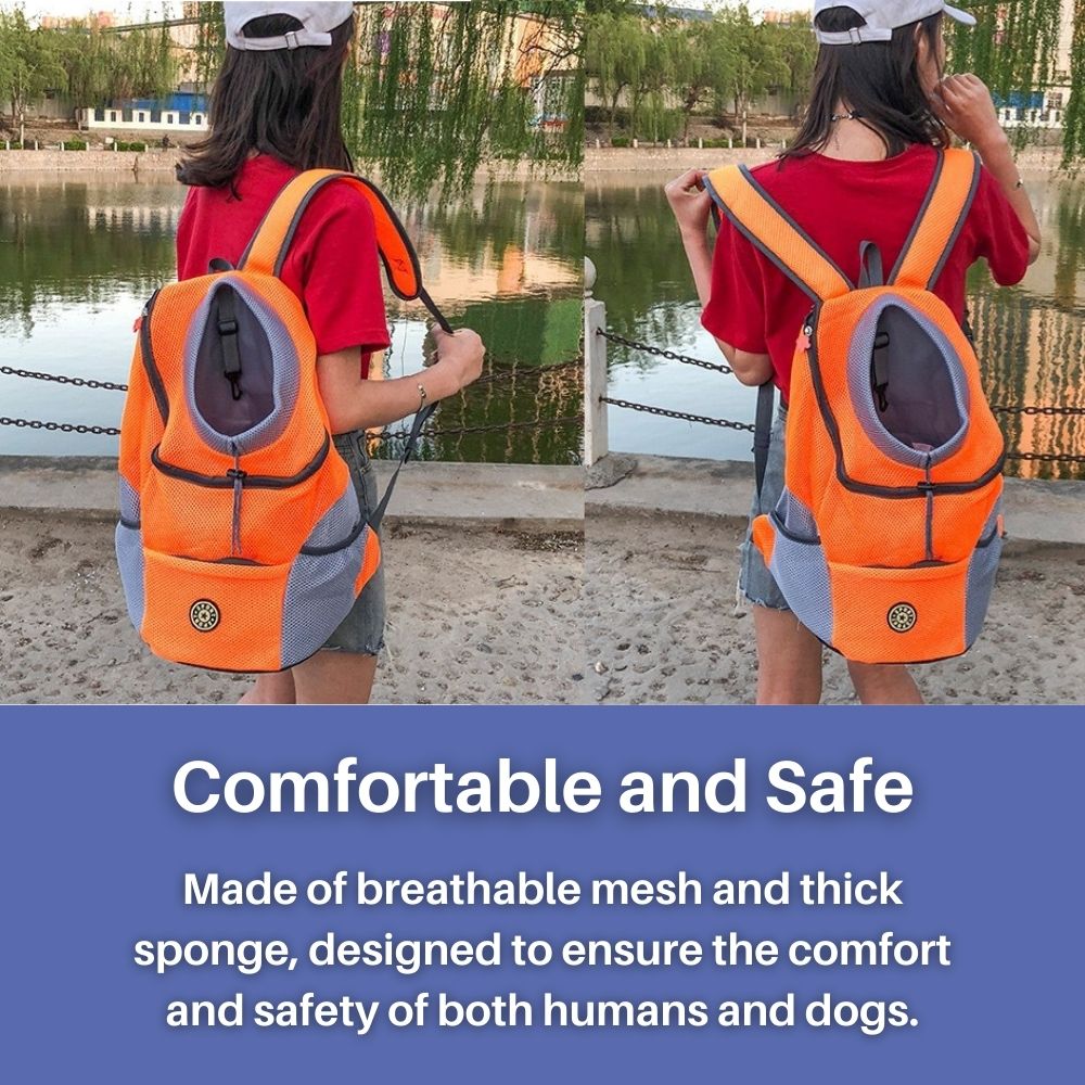 Abenteuer-Rucksack für Hunde