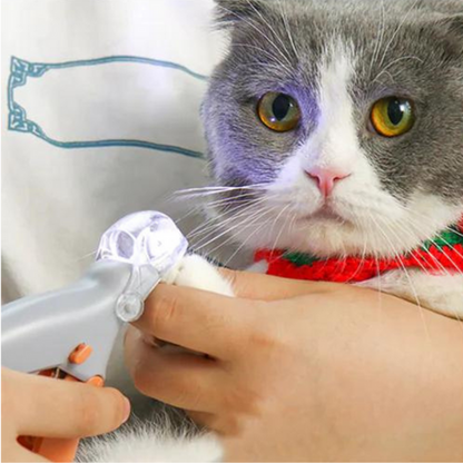 LED-Nagelknipser für Katzen mit Licht und Komfort