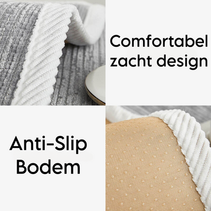 Streifen Chenille Kratzfeste Sofaüberzug mit Elegantem Design