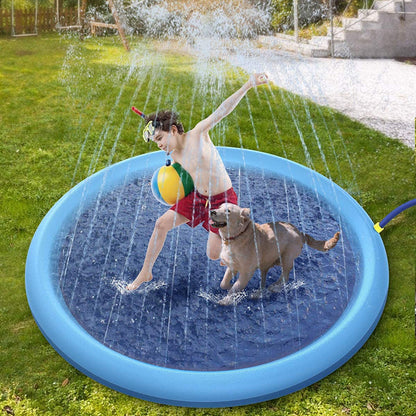 FunPup Spritzvergnügen Pool - Erfrischender Wasserspaß für Ihre Fellnase!