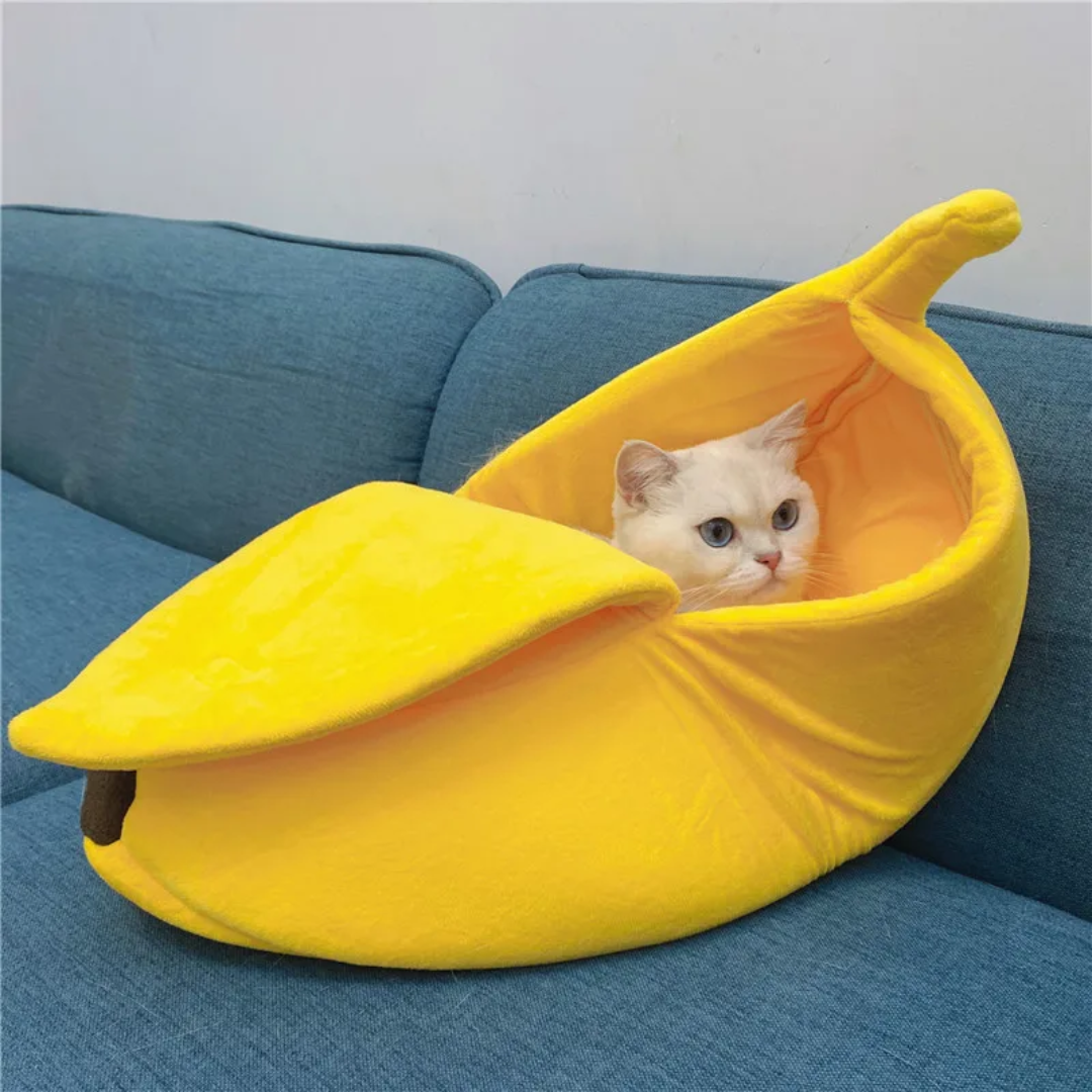 Bananen-Katzenbett