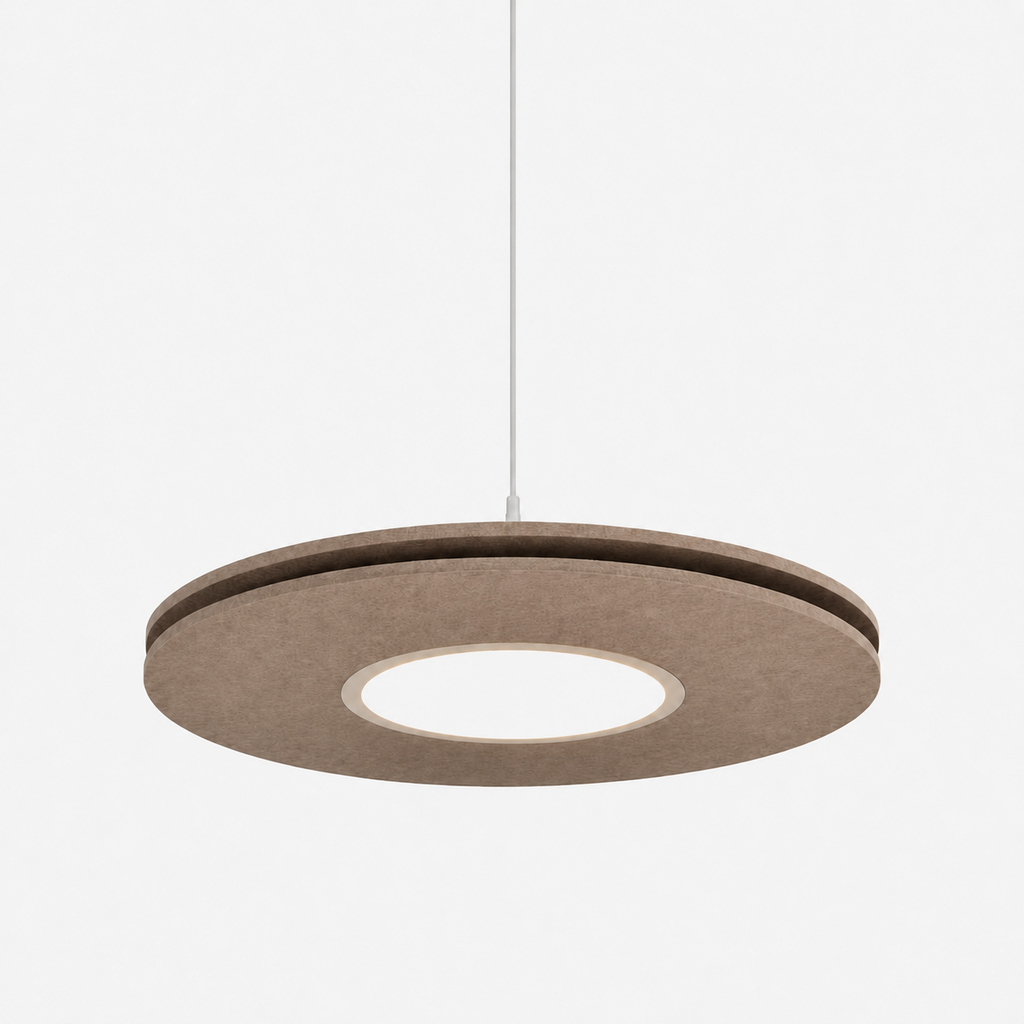 Disc Acoustic Pendant Light