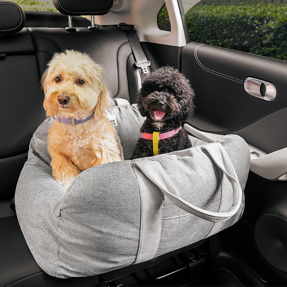 Beruhigendes Hunde-Auto-Bett