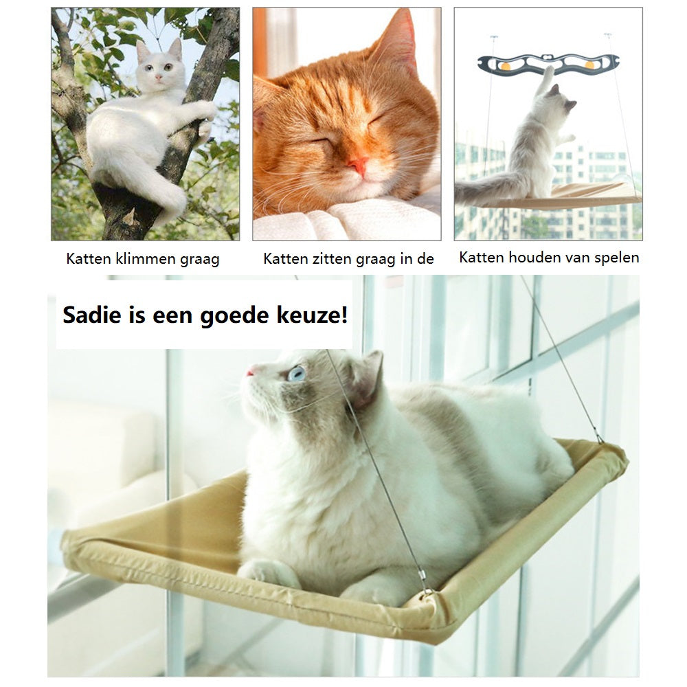 Sadie | Elegante Hängematten für Katzen