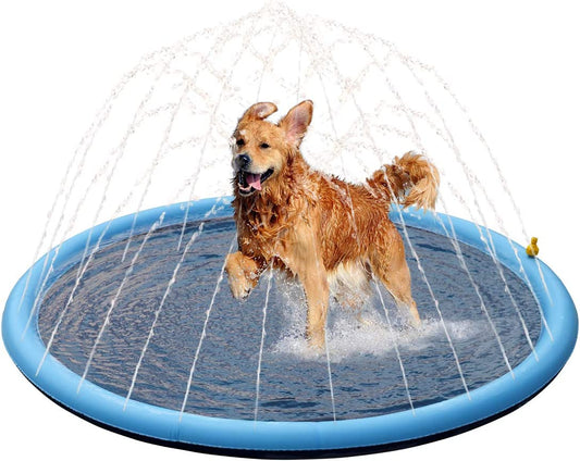 FunPup Spritzvergnügen Pool - Erfrischender Wasserspaß für Ihre Fellnase!