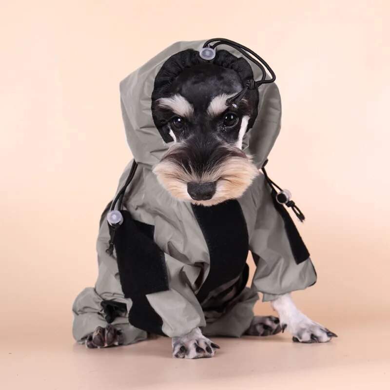 Bobby Regenjacke für Hunde mit reflektierendem Stil