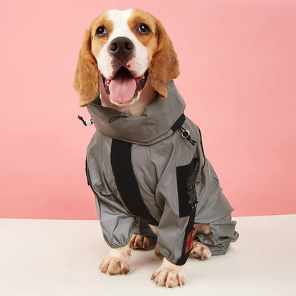 Bobby Regenjacke für Hunde mit reflektierendem Stil